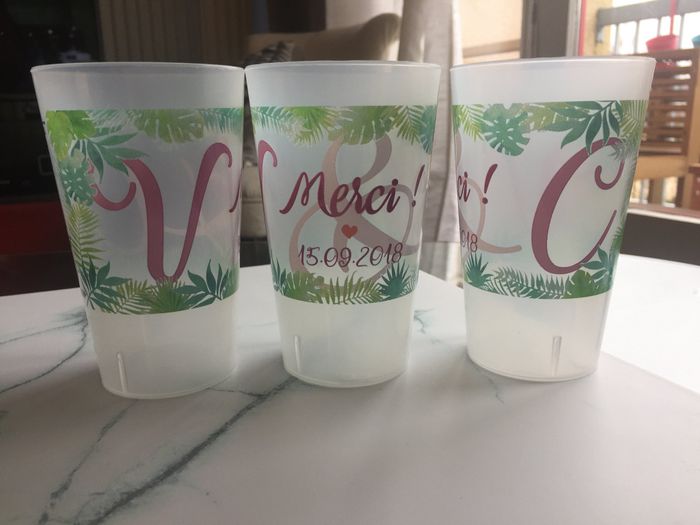 Nos gobelets personnalisés 💕 - 1