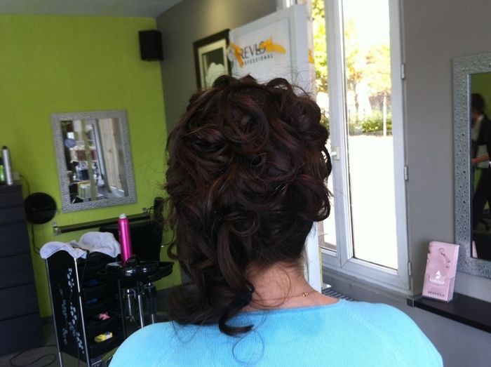 Essai coiffure - Derrière