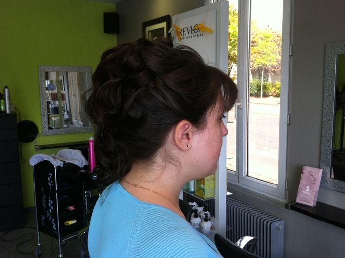 Essai coiffure - Côté droit