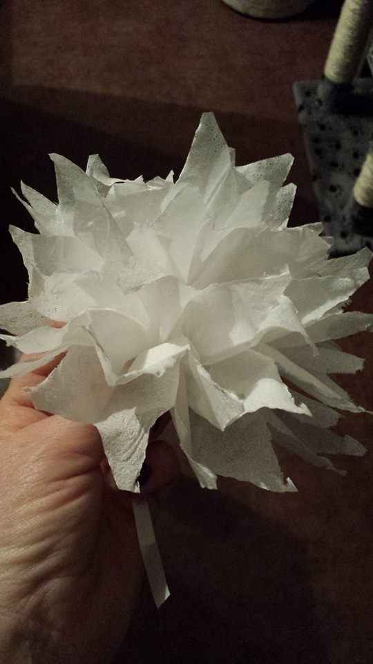 fleur papier 