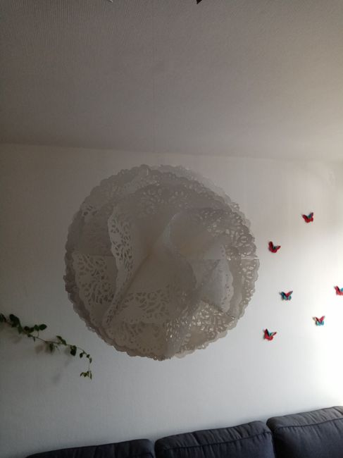 Déco fleur de napperons 1