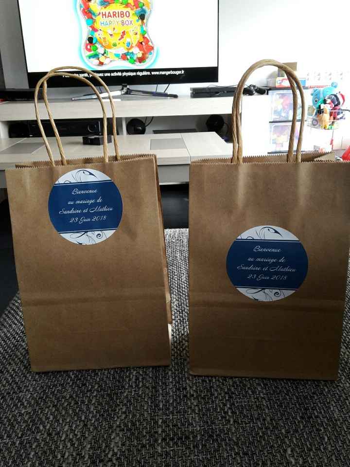 Etiquettes welcom bag! - 1