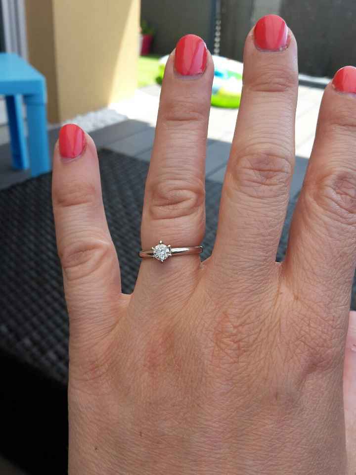 Et vous à quoi ressemble votre bague de fillancailles ? - 1