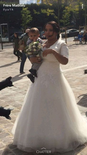 Arrivée à l'église