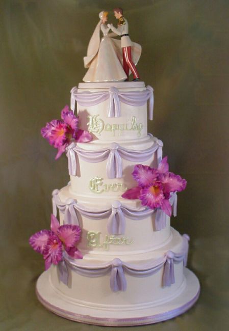  Gateau des mariés disney - 1
