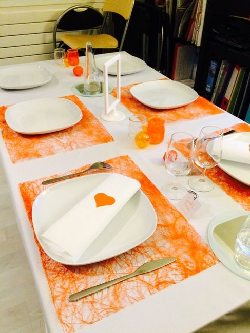 Essai déco table - 2