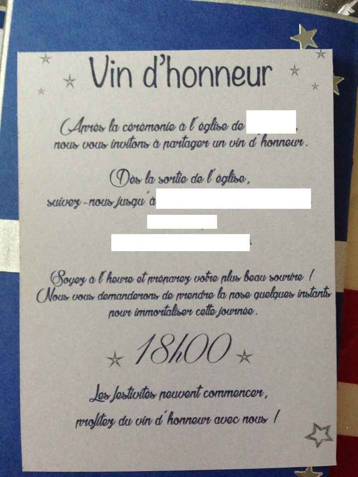 Vin d'honneur