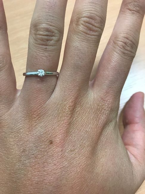 Bague de fillançailles