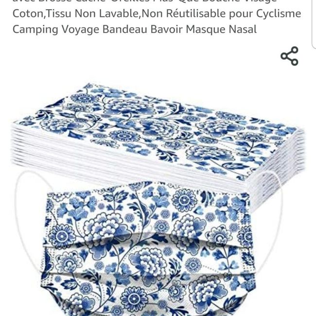 Décoration de Masques pour les mariés 4