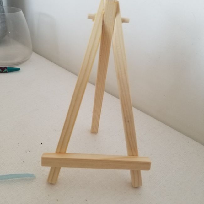 Fabrication de présentation menu sur table 1