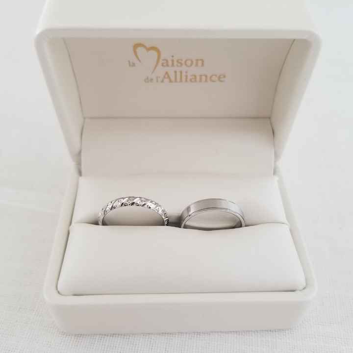 Elle est enfin arrivée : mon alliance 💎 - 1