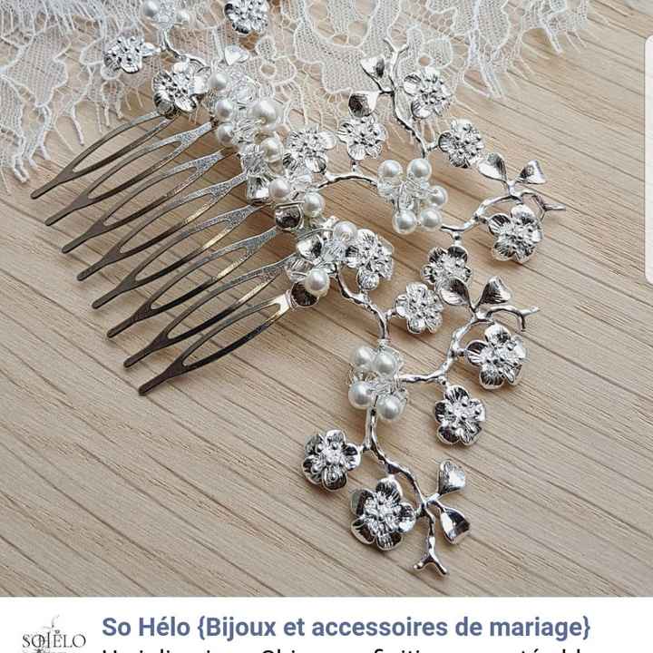 Peigne mariée - 1