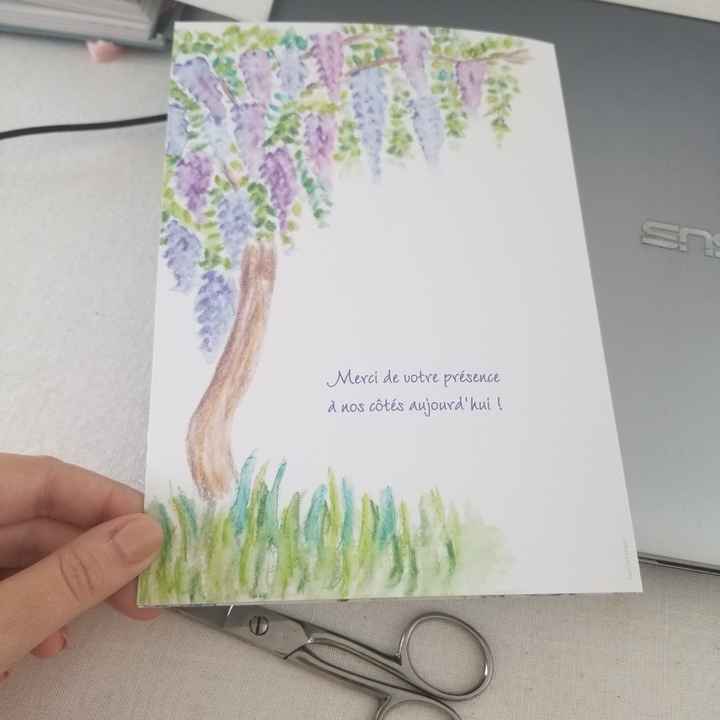 Livret de cérémonie Cotton Bird - 2