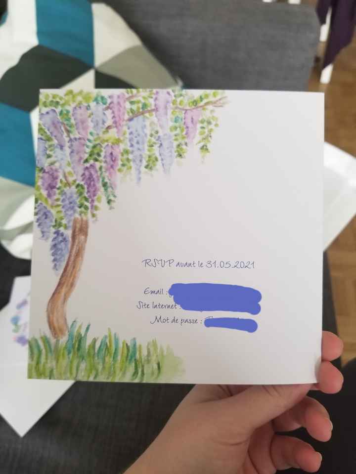 Faire-part fait maison - 3