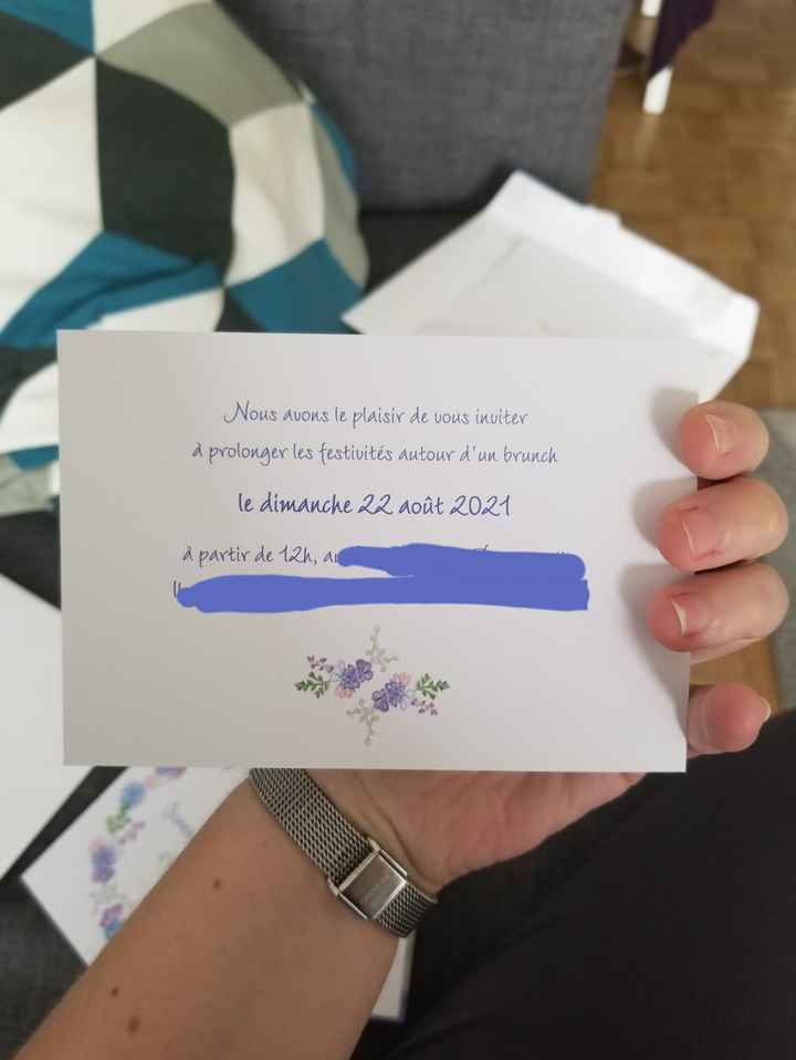 Faire-part fait maison - 5