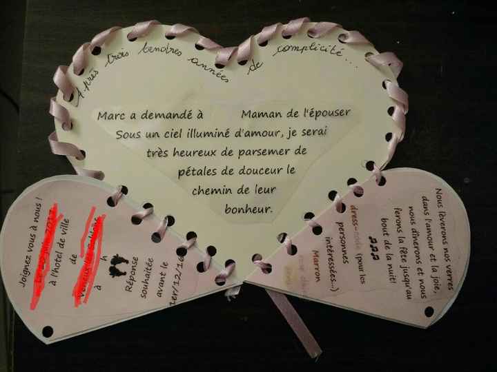 Faire part - 2