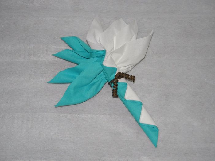 pliage serviette