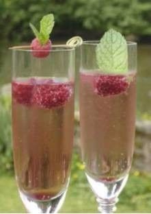 pétillant à la framboise