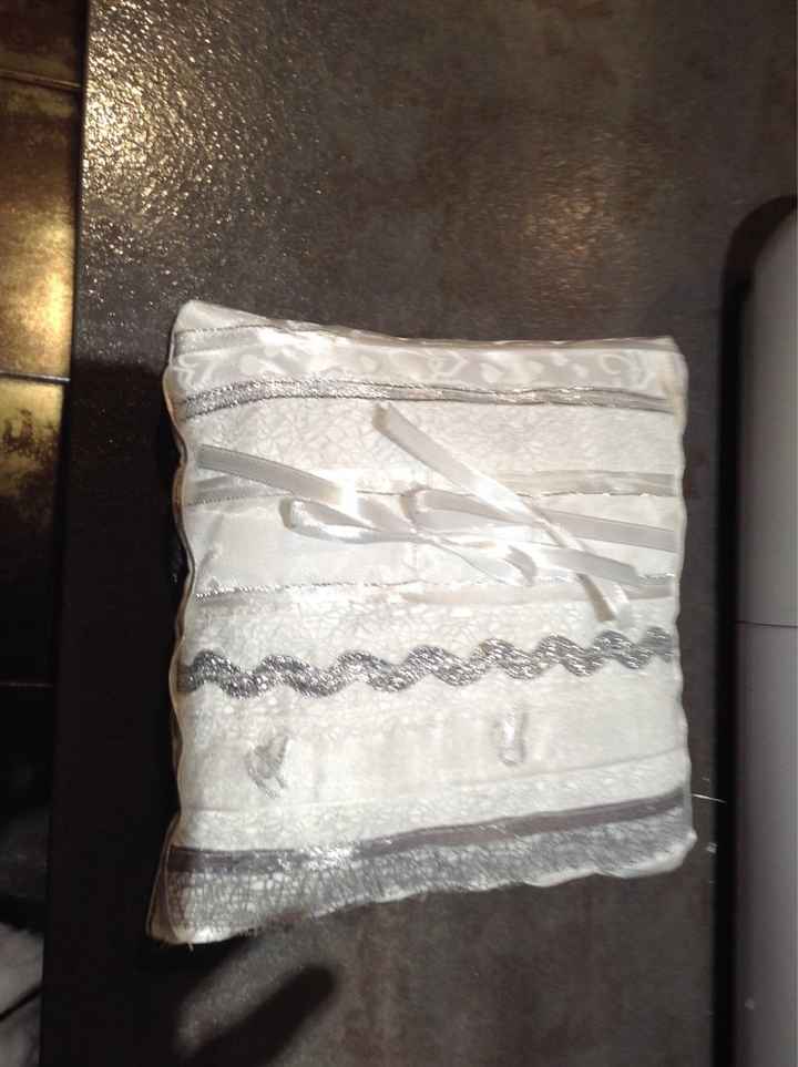 Coussin porte alliance - 1