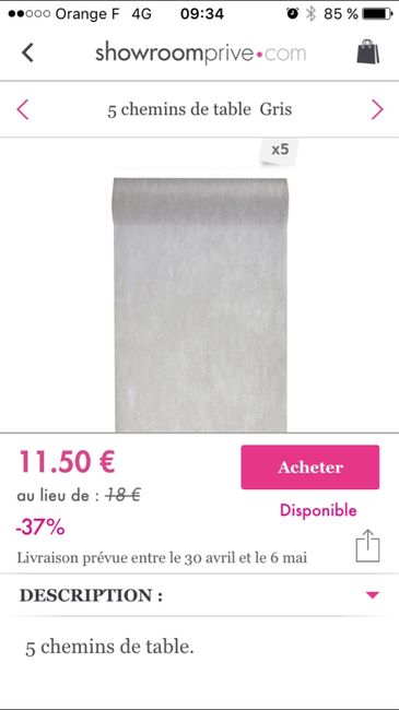 Vente showroom privée - 1