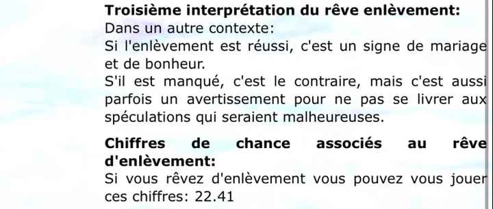 Rêver de se faire kidnapper... un bon signe ! - 1