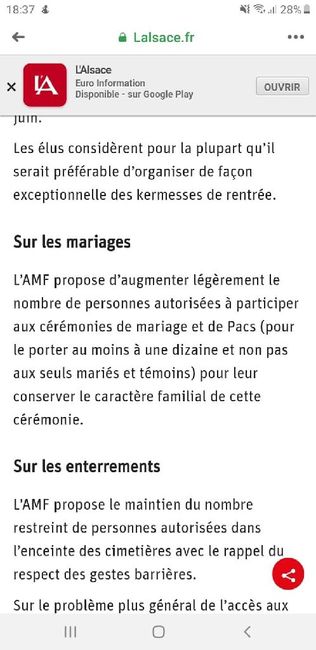 Infos mariage 1