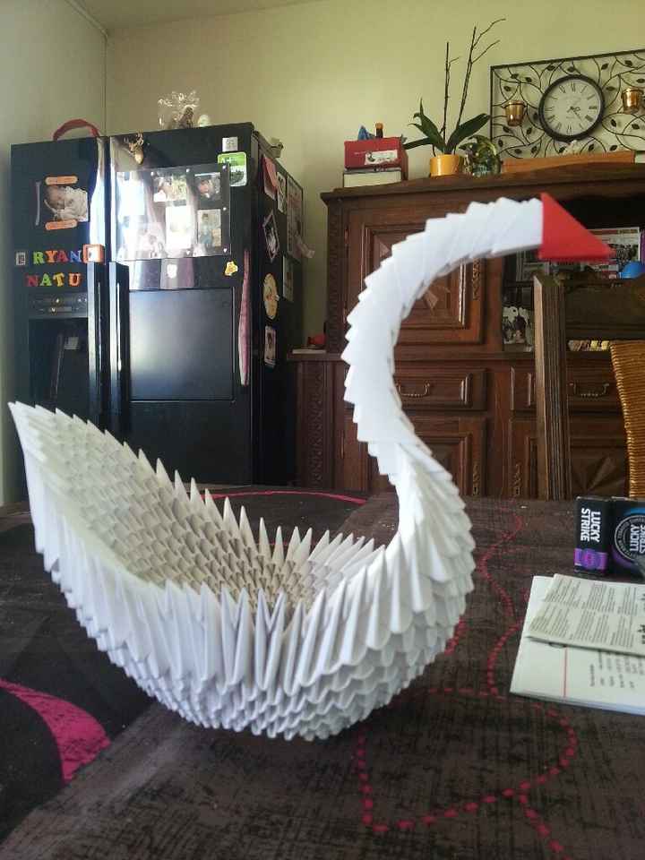 Cygne en papier - 1