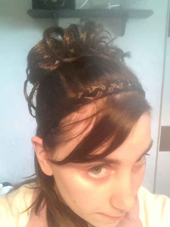 Essais coiffure maison - 1