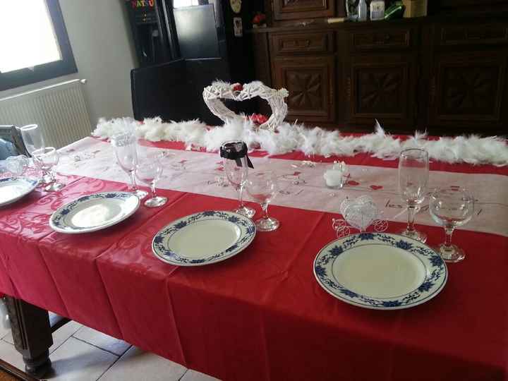 Essai table d'honneur - 3