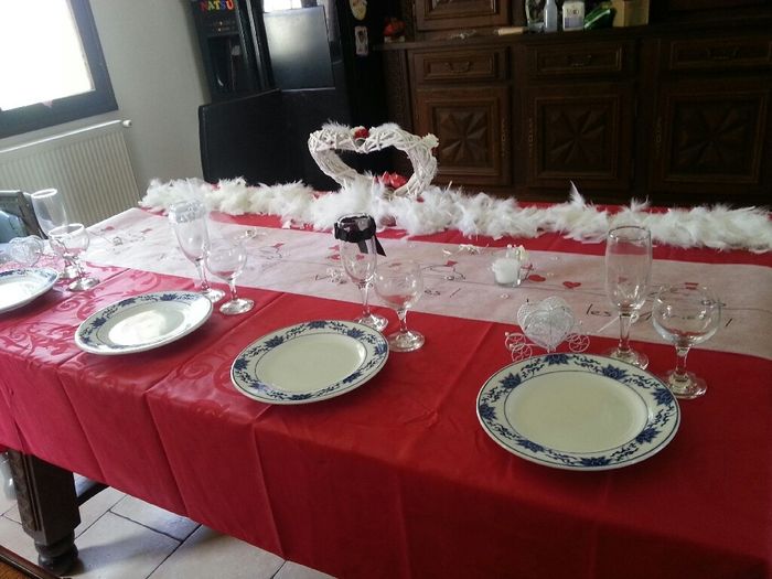 Essai table d'honneur - 3