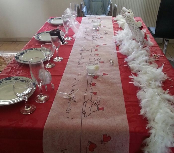 Essai table d'honneur - 4