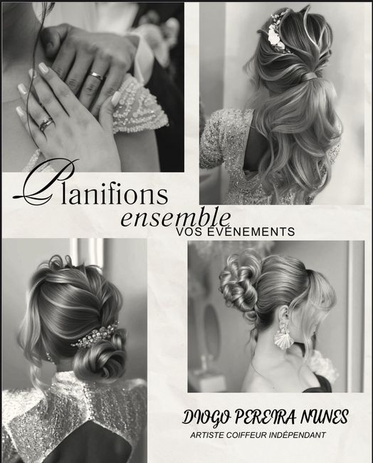 Coiffeur Mariage / Wedding day - 1