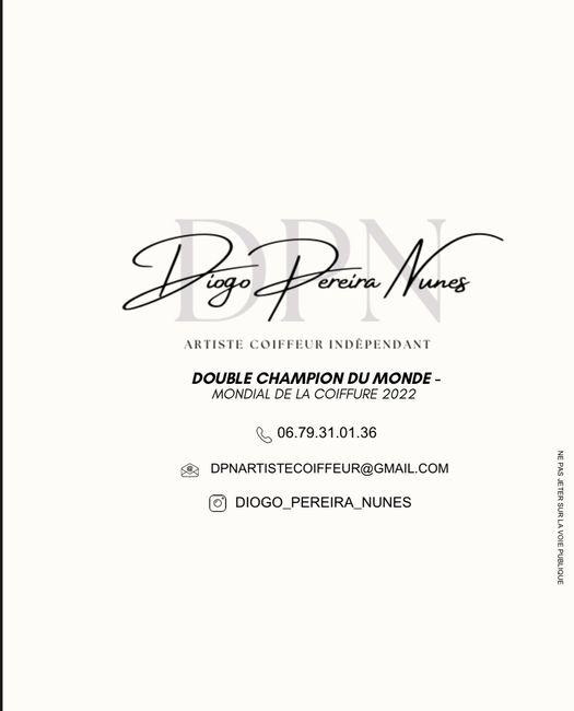 Coiffeur Mariage / Wedding day - 2