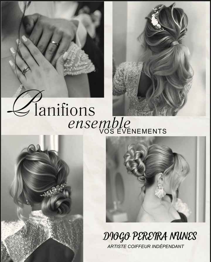 Coiffeur Mariage / Wedding day - 1