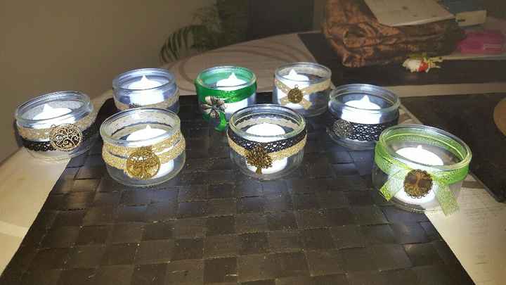 Premiers photophores diy champêtre - 1