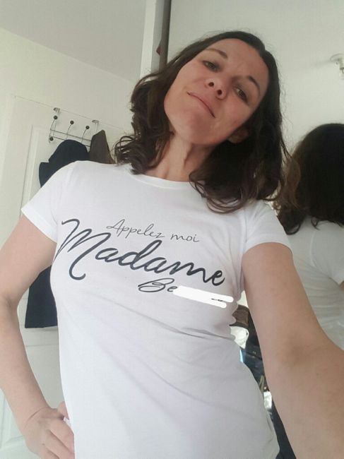 Tee-shirt "call me madame " - 1