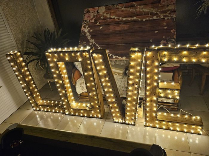 Lettre sur mesure décoration 3