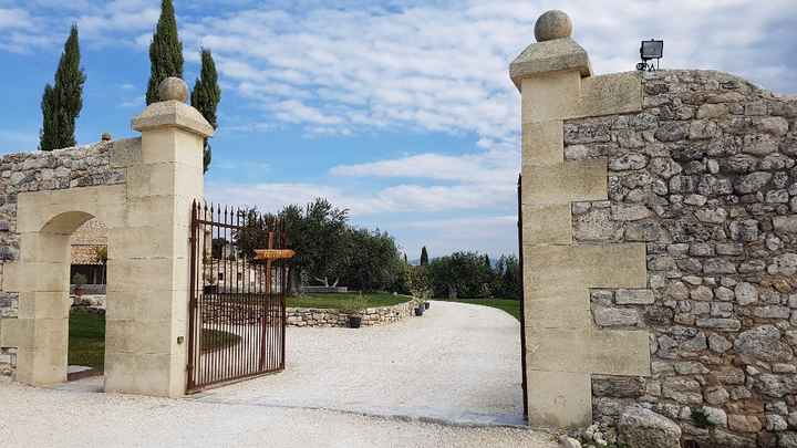 L'entrée du domaine