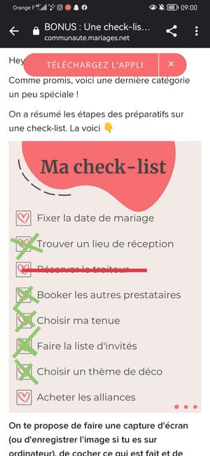 BONUS : Une check-list à cocher ✅ 13