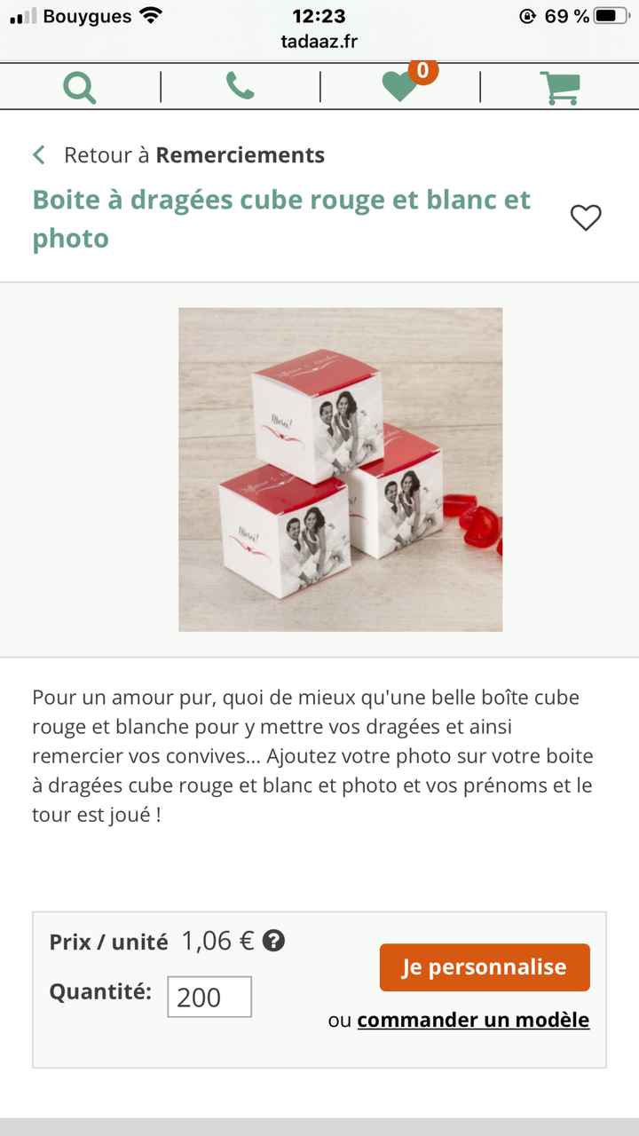 Boîte à dragée - 1