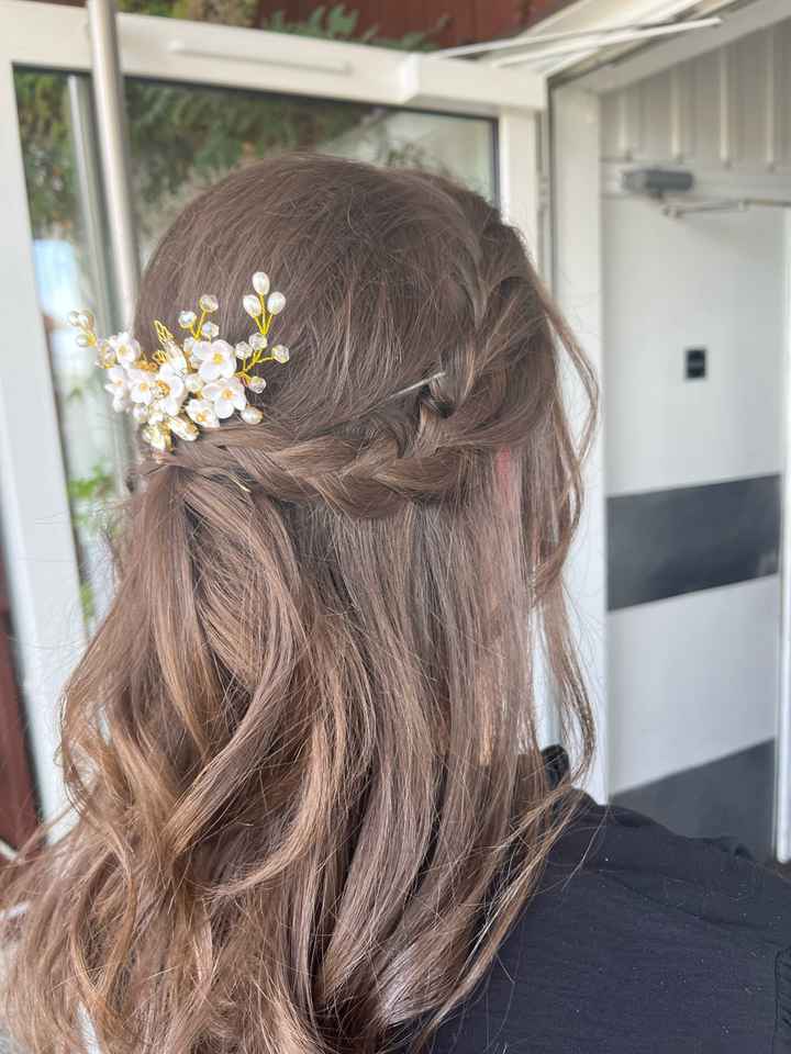 Coiffure jour j - 2