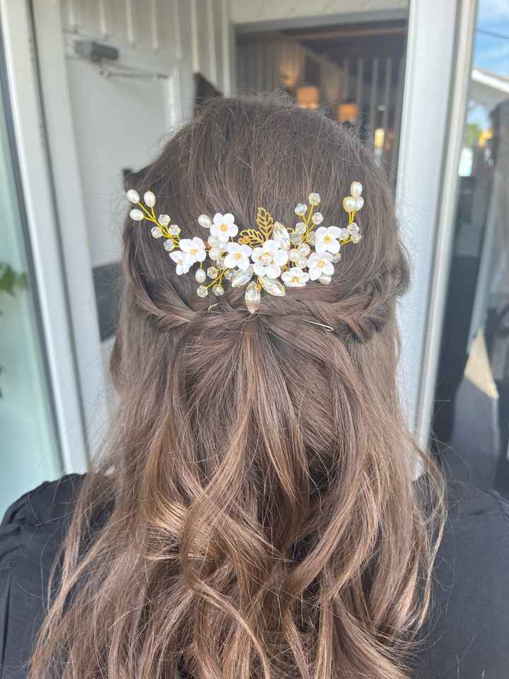 Coiffure jour j - 3