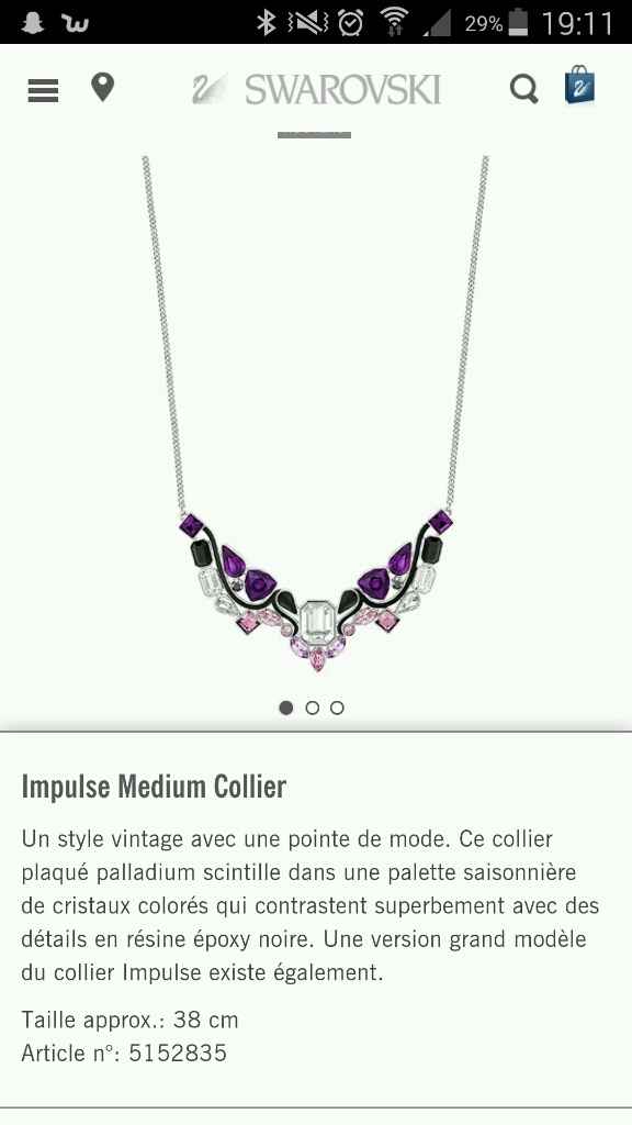 Parure bijoux - 1