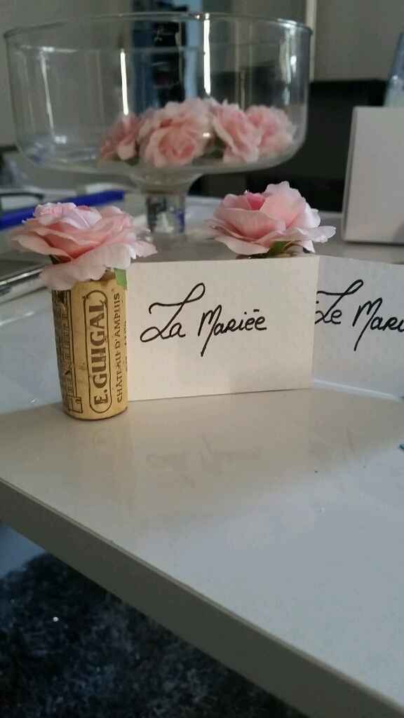 Diy du jour : mes marque place - 3