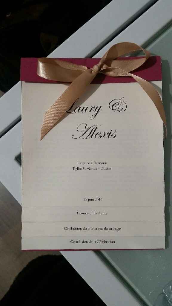 Trop fière de mes livrets de messe ! - 1