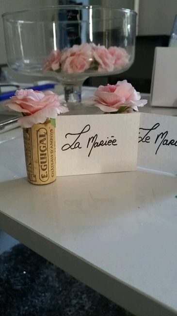 Diy du jour : mes marque place - 3