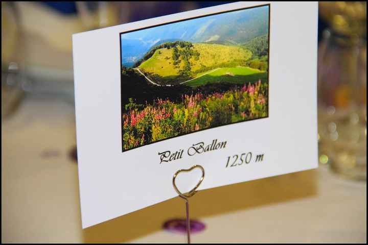 Nom de table, alsace, montagne