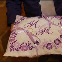 Coussin, Alliance, Fait main par maman