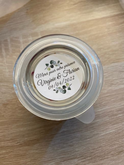 éTiquettes autocollantes pour cadeau invités 9