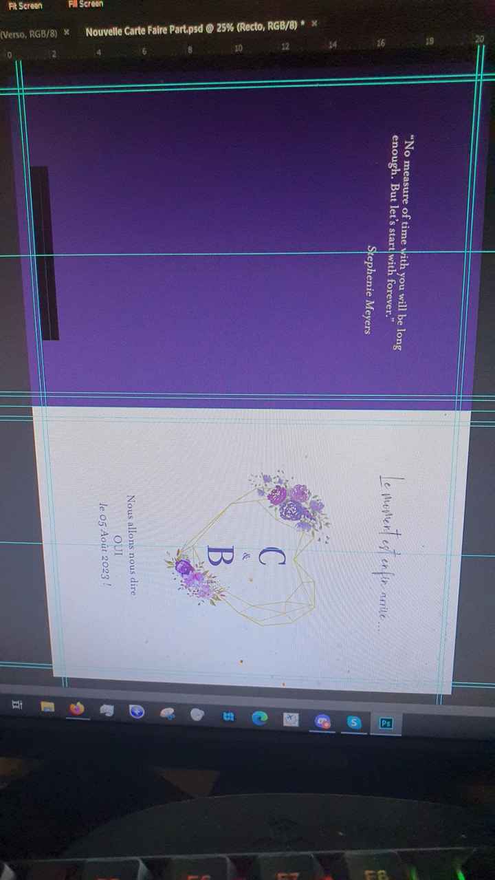 Faire-part fait maison - 1